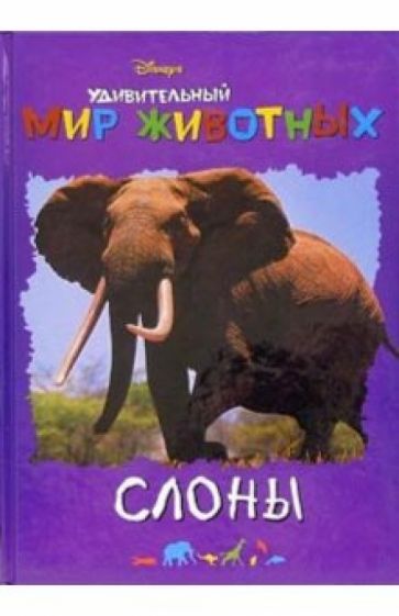 Удивительный мир животных: Слоны обложка книги Удивительный мир животных: Слоны обложка книги