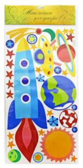 Наклейка Декор "Space ship" (WST-3260F) Наклейка Декор "Space ship" (WST-3260F)