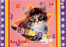 Альбом для рисования 24 листа (АП24328) Котенок Альбом для рисования 24 листа (АП24328) Котенок