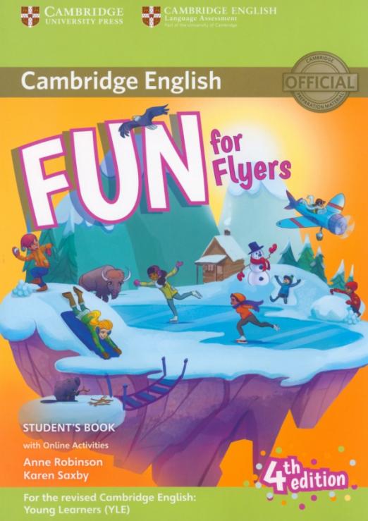 Fun for Flyers 4th Edition Student's Book + Online Activities + Audio / Учебник + онлайн-практика - 1