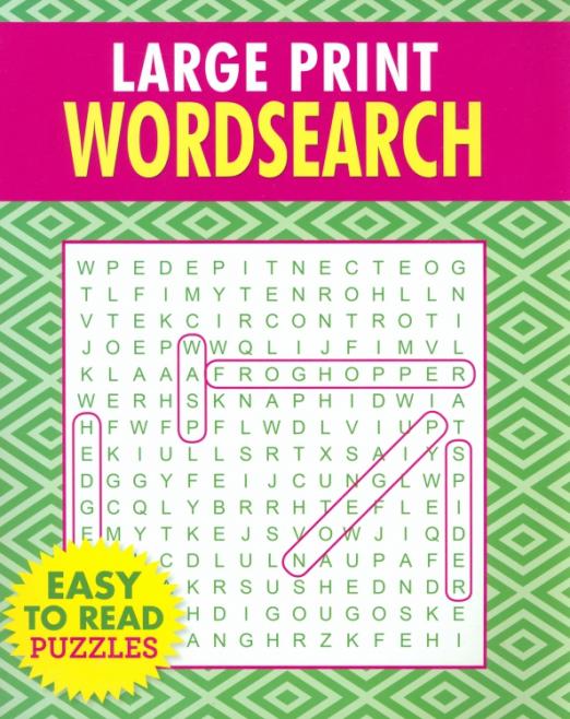 Large Print Wordsearch - 1