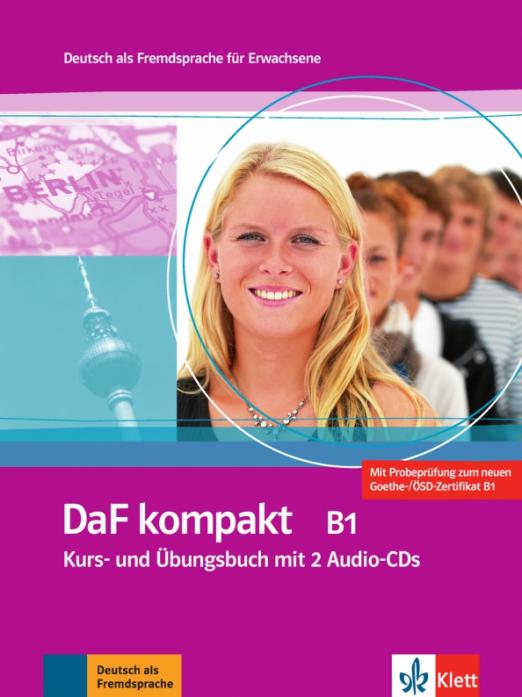 DaF kompakt B1 Kurs- und Übungsbuch mit 2 Audio-CDs / Учебник + рабочая тетрадь + 2 аудио-CD - 1