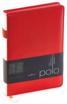 Ежедневник недатированный "Polo" (А5, красный) (3-515/05) Ежедневник недатированный "Polo" (А5, красный) (3-515/05)
