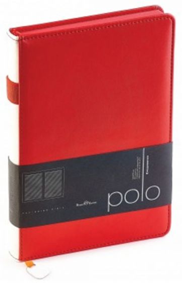 Ежедневник недатированный "Polo" (А5, красный) (3-515/05) Ежедневник недатированный "Polo" (А5, красный) (3-515/05)