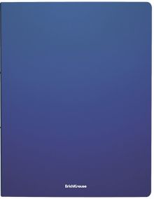 Папка файловая пластиковая, Matt Classic, А4, синяя