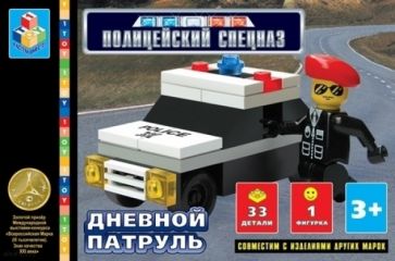 Конструктор "Дневной патруль" 33 детали (Т50754) Конструктор "Дневной патруль" 33 детали (Т50754)