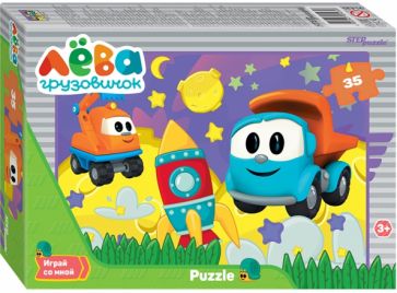 91430 Мозаика "puzzle" 35 "Грузовичок Лёва" обложка книги