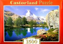 Puzzle-1500. Озеро и горы (С-150298) Puzzle-1500. Озеро и горы (С-150298)