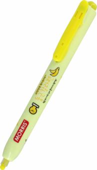 Маркер автоматический ароматизированный Round Color Pen, желтый, банан