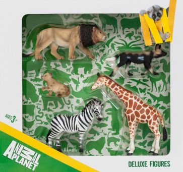 Набор игровых фигур Animal Planet (5 штук, Дикие животные) (387302) Набор игровых фигур Animal Planet (5 штук, Дикие животные) (387302)