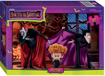 91428 Мозаика "puzzle" 35 "Монстры на каникулах" обложка книги