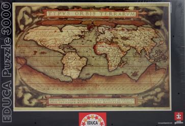 Пазл-3000 Средневековая карта мира (7484)\
