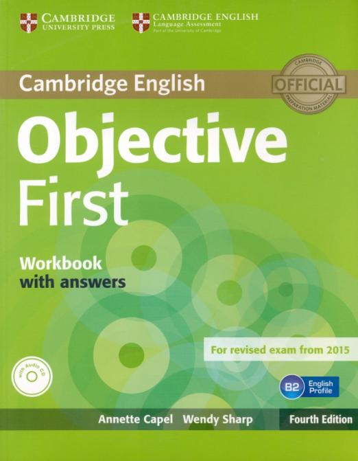 Objective First Workbook with answers + CD / Рабочая тетрадь + ответы + CD - 1