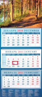 Календарь 2011 "В сосновом лесу" (14161) Календарь 2011 "В сосновом лесу" (14161)