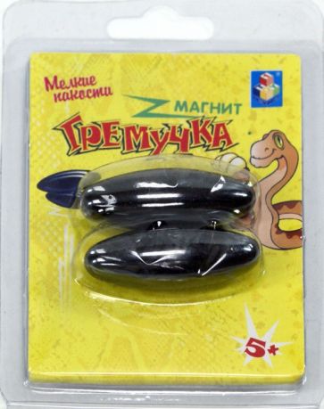 Магнит-гремучка "Мелкие пакости", овал, 2 шт. (Т52757) Магнит-гремучка "Мелкие пакости", овал, 2 шт. (Т52757)
