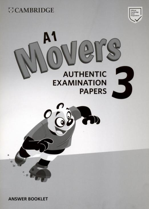 Movers 3 Authentic Examination papers Answer Booklet Ответы - 1