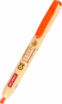 Маркер автоматический ароматизированный Round Color Pen, оранжевый, апельсин