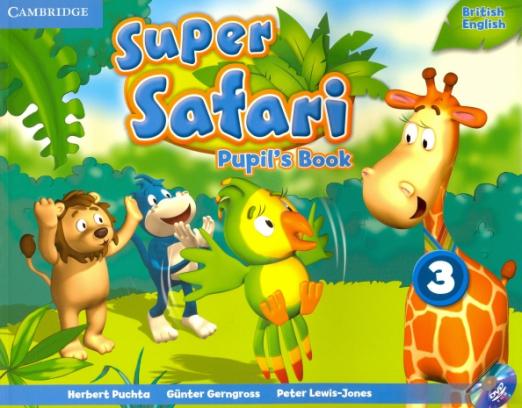Super Safari 3 Pupil`s Book +DVD-R / Учебник + DVD - 1