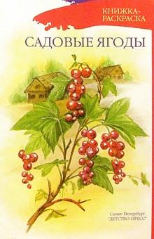 Садовые ягоды (раскраска) обложка книги Садовые ягоды (раскраска) обложка книги