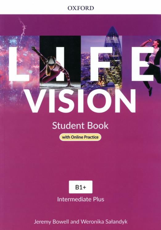 Life Vision Intermediate Plus Student Book + Online Practice / Учебник + онлайн-практика - 1