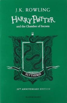 Joanne Rowling - Harry Potter and the Chamber of Secrets - Slytherin Edition обложка книги Joanne Rowling - Harry Potter and the Chamber of Secrets - Slytherin Edition обложка книги