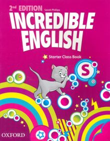 Фото Sarah Phillips: Incredible English. Starter. Second Edition. Class Book ISBN: 9780194442053 