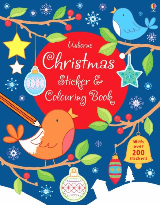Christmas Sticker and Colouring book - 1