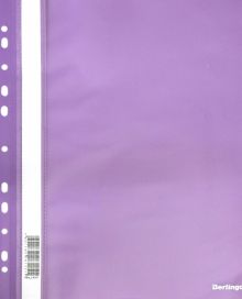 Папка-скоросшиватель А4, фиолетовая (ASp_04207)