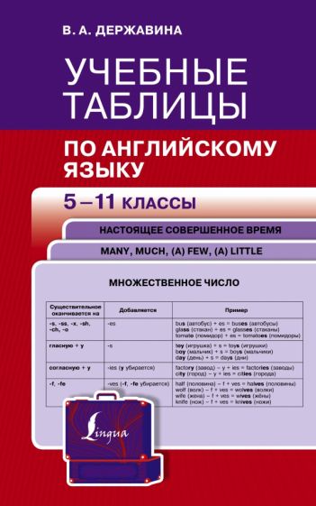 Книга: "Учебные таблицы по английскому языку. 5-11 классы". Купить ...