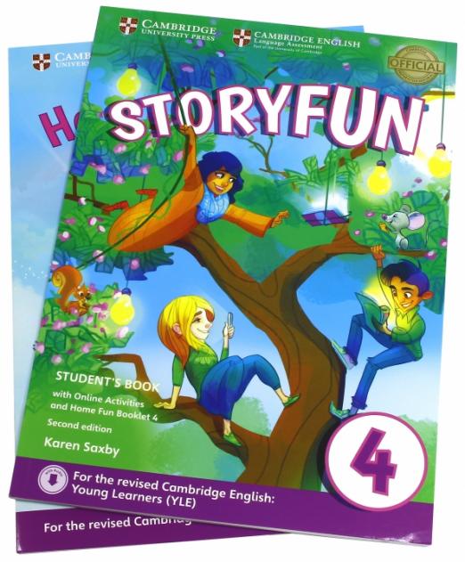 Storyfun (2nd Edition) 4 Student's Book + Online Activities & Home Fun Booklet / Учебник - 1