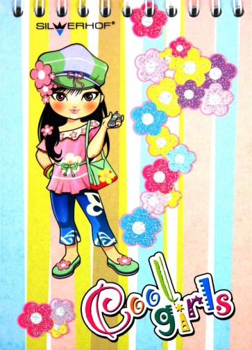Блокнот "Cool girl", А6, 40 листов (ассортимент) (731072-26) Блокнот "Cool girl", А6, 40 листов (ассортимент) (731072-26)