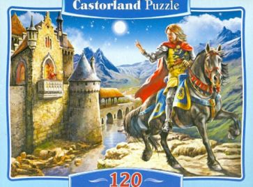 Puzzle-120 MIDI "Рыцарь и принцесса" (В-12701) Puzzle-120 MIDI "Рыцарь и принцесса" (В-12701)