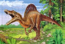 Пазл Динозавр Спинозавр, 30 деталей