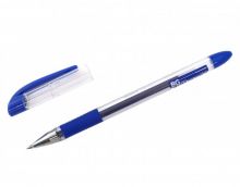 Ручка гелевая с грипом 0.5 мм "WAVY" синяя (RGg 3918)