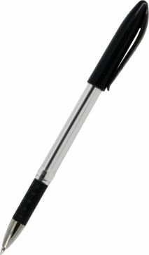 Ручки шариковые простые черные
