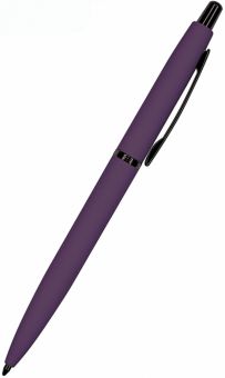 Ручка шариковая автоматическая San Remo, синяя, цвет корпуса фиолетовый, в футляре, 1 мм