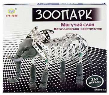 Металлический конструктор "Могучий слон" (46486) Металлический конструктор "Могучий слон" (46486)