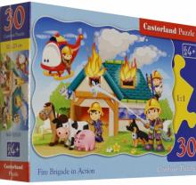 Puzzle-30 MIDI "Пожарная бригада" (В-03525)
