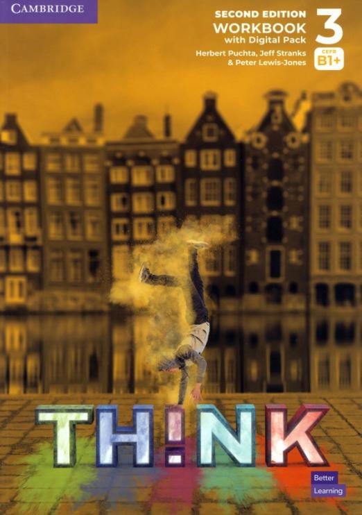 Think Second Edition 3 Workbook with Digital Pack  Рабочая тетрадь с онлайн кодом - 1