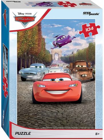 82234 Мозаика "puzzle" 104 "Тачки - 4" обложка книги