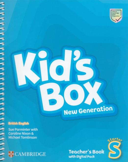 Kid's Box New Generation Starter Teacher's Book with Digital Pack Книга для учителя с онлайн кодом - 1