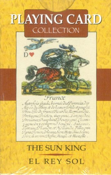 Игральные карты "Король-Солнце" обложка книги Игральные карты "Король-Солнце" обложка книги