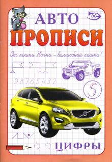 Полярный, Никольская - Автопрописи: Цифры обложка книги Полярный, Никольская - Автопрописи: Цифры обложка книги