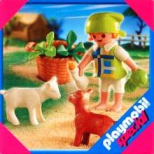 Девочка с козочками (4674) Девочка с козочками (4674)