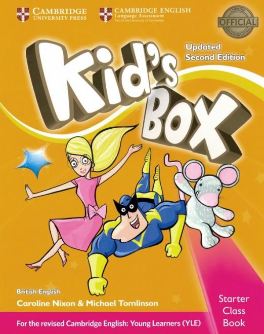 Kid's Box Updated Second Edition Starter Class Book with CDRom  Учебник c CD диском - 1