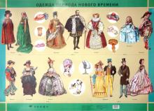 Т. Никитина - Плакат: Одежда периода нового времени обложка книги Т. Никитина - Плакат: Одежда периода нового времени обложка книги