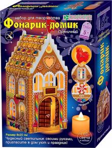 Фонарик-домик "Пряничный" (АБ 42-566)