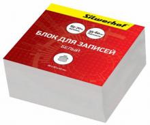 Блок для записей "BASIC" 90х90х45мм., белый (701009)