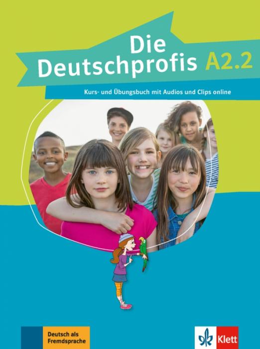 Die Deutschprofis A2.2.  Kurs- und Übungsbuch mit Audios und Clips / Учебник + рабочая тетрадь + аудио + видео - 1