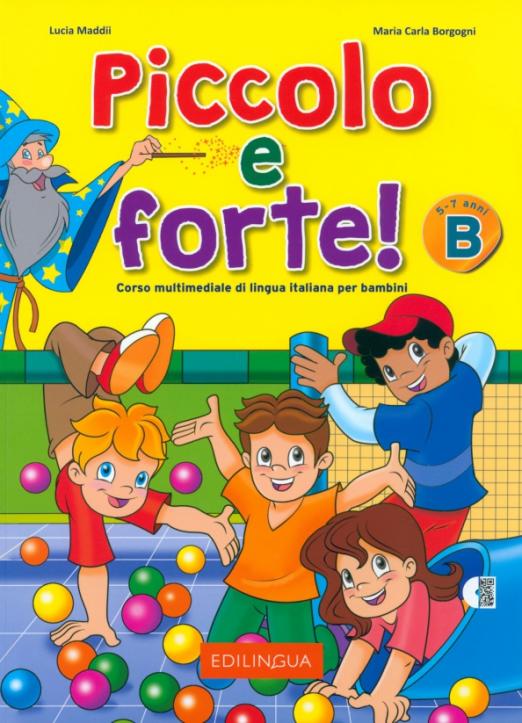 Piccolo e forte! B + QR audio / Учебник + аудио по QR коду - 1